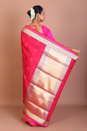 Rani Uppada Blended Saree - Keya Seth Exclusive