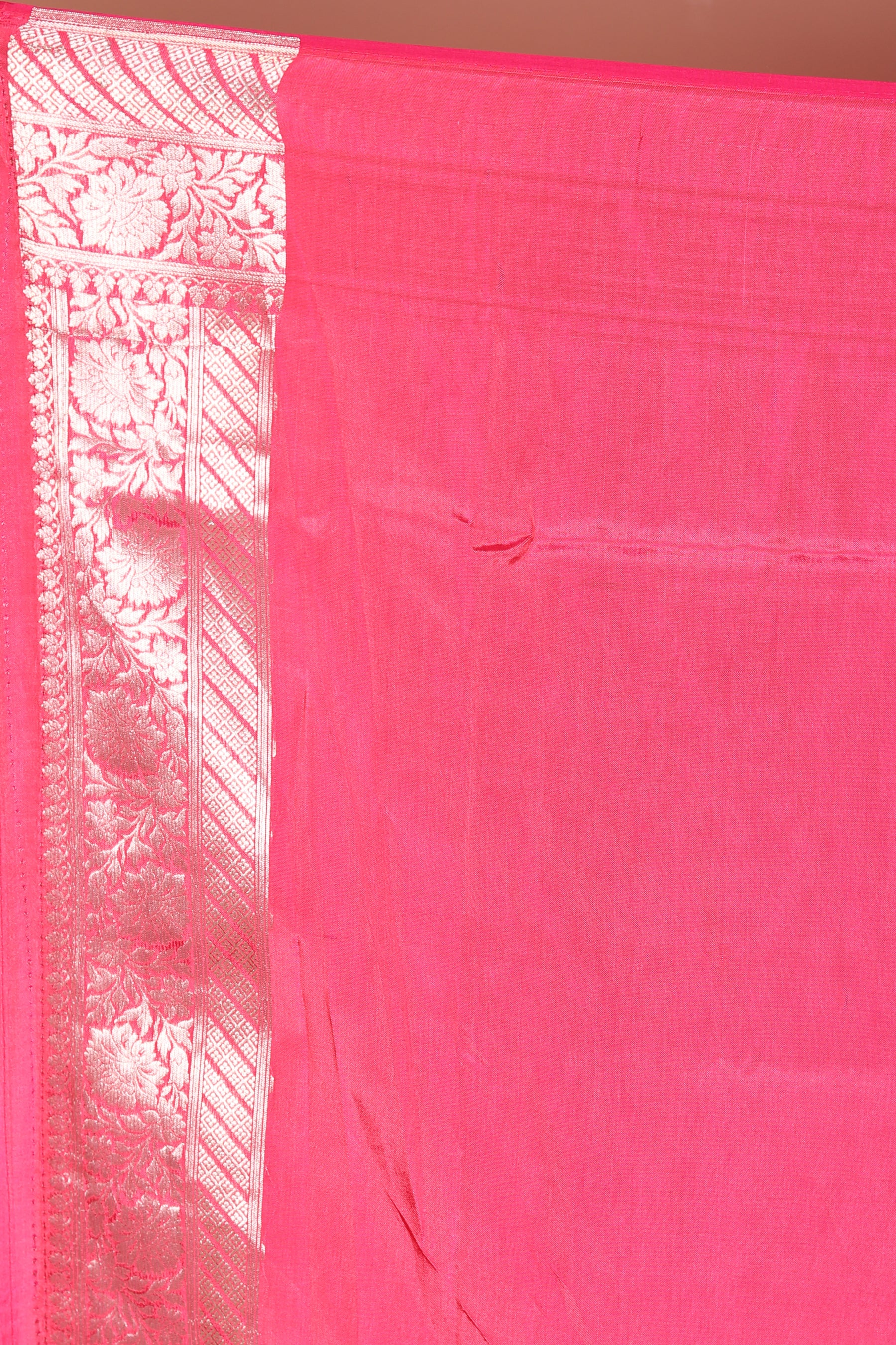Rose Pink Blended Banarasi Saree - Keya Seth Exclusive