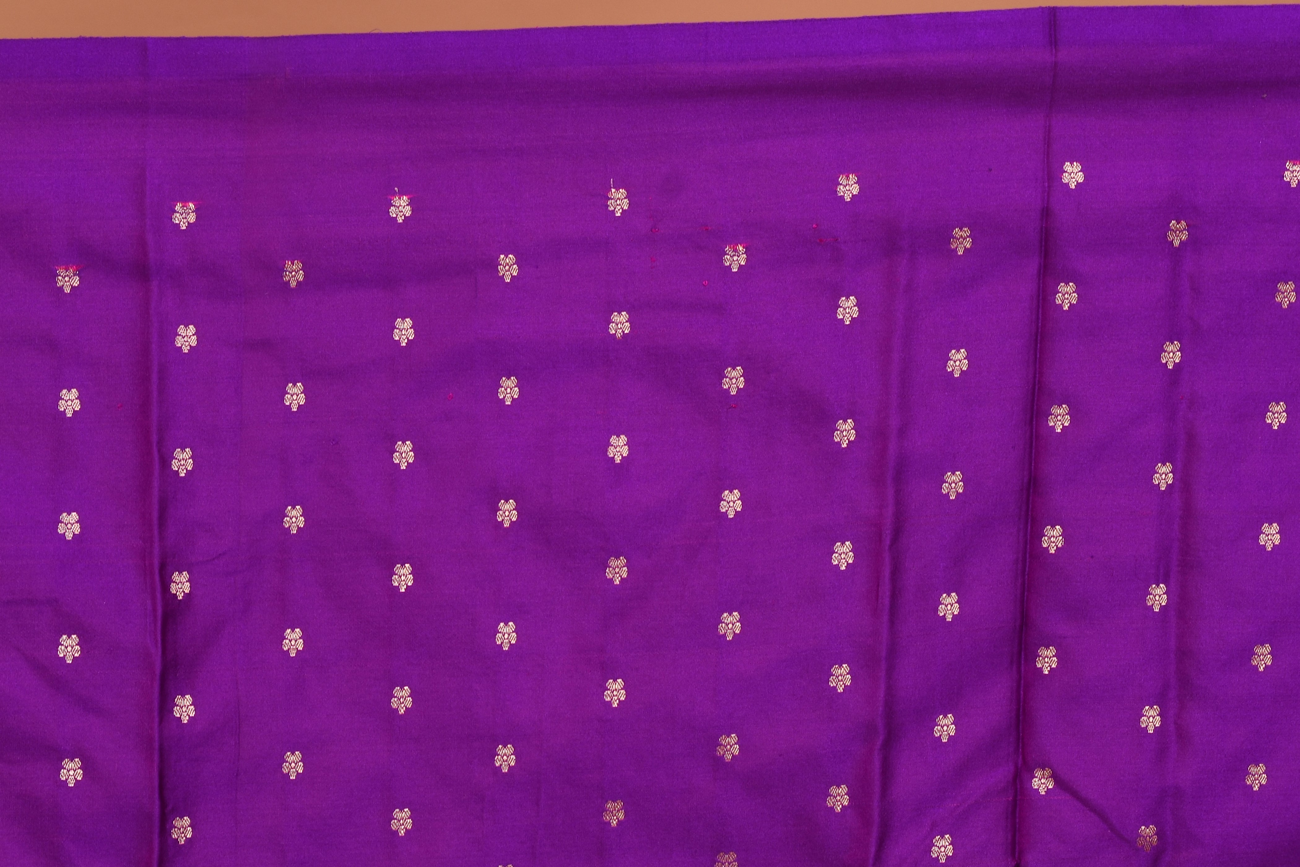 Purple Pure Mushroo Katan Silk Saree - Keya Seth Exclusive
