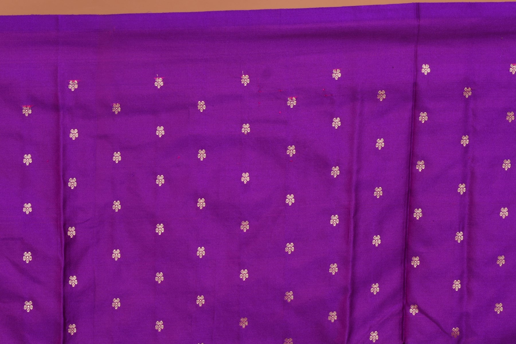 Purple Pure Mushroo Katan Silk Saree - Keya Seth Exclusive