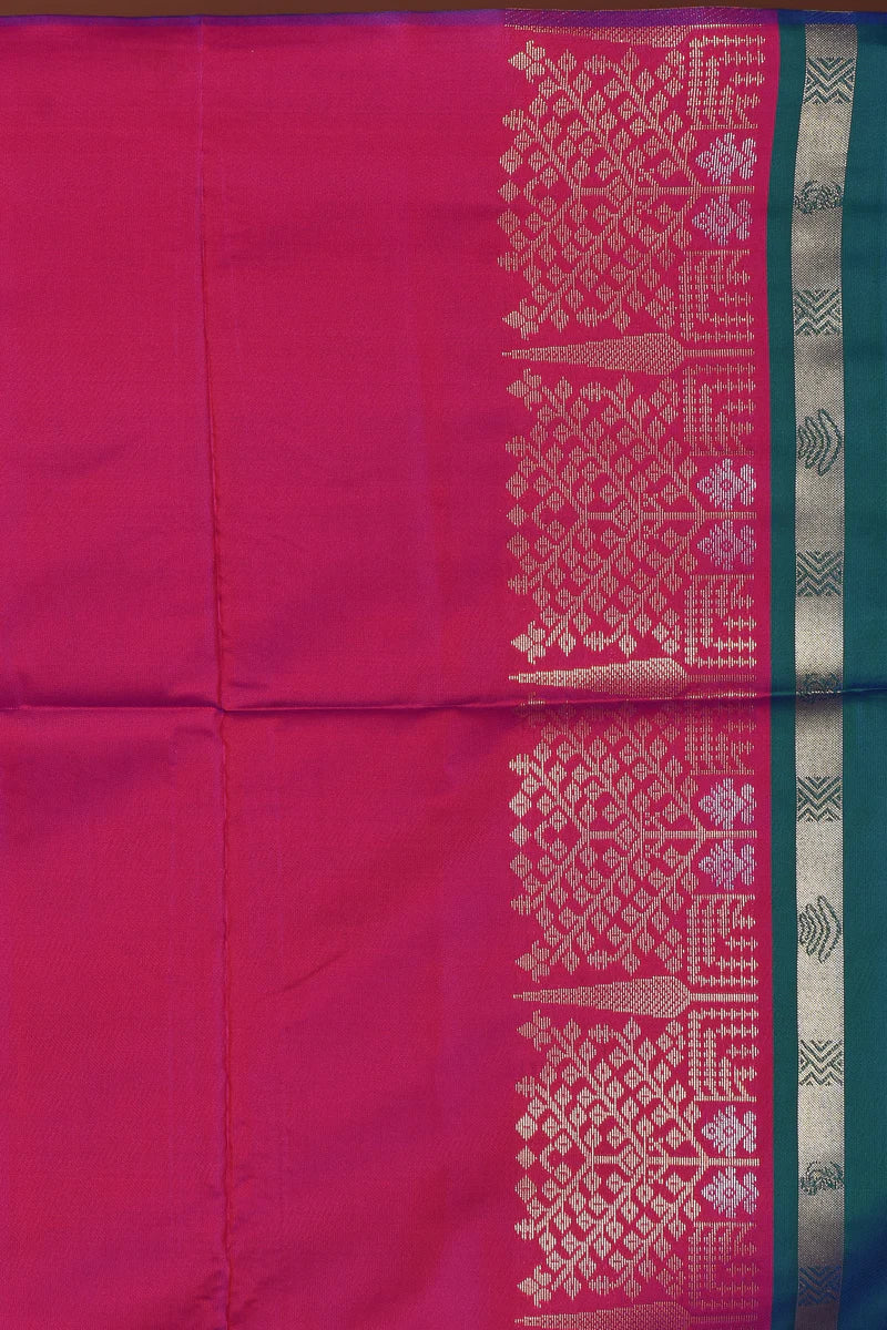 Blue Blended Handloom Saree - Keya Seth Exclusive