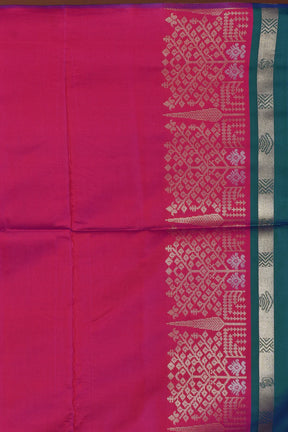 Blue Blended Handloom Saree - Keya Seth Exclusive