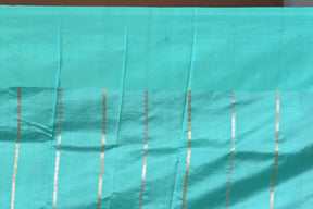 Sea Green Pure Katan Silk Saree - Keya Seth Exclusive