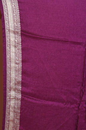 Purple Blended Khaddi Saree - Keya Seth Exclusive