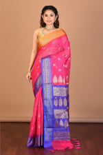 Load image into Gallery viewer, Pink Blended Art Silk Saree with Blouse Piece - Keya Seth Exclusive
