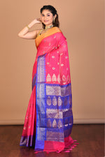 Load image into Gallery viewer, Pink Blended Art Silk Saree with Blouse Piece - Keya Seth Exclusive
