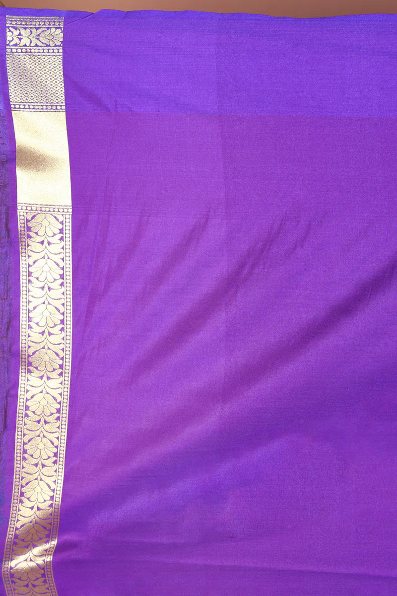 Blue Blended Uppada Silk Saree - Keya Seth Exclusive