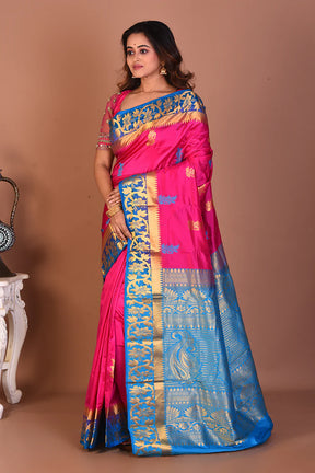 Rani Pure Kanjivaram Silk Saree - Keya Seth Exclusive