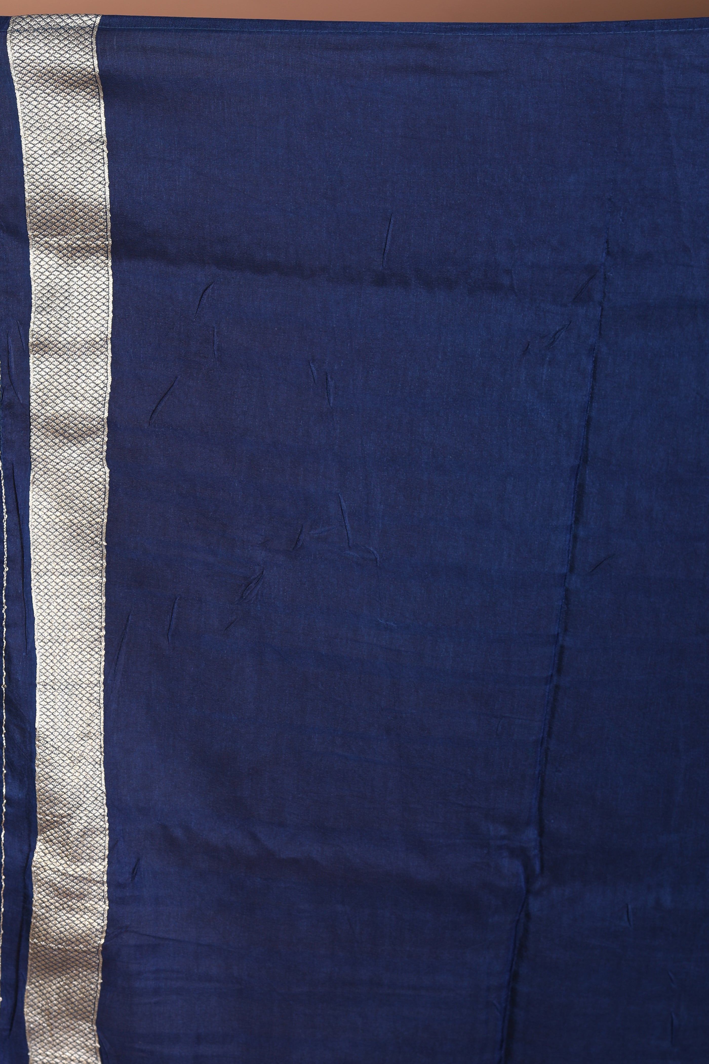Sky Blue Blended Khaddi Saree - Keya Seth Exclusive