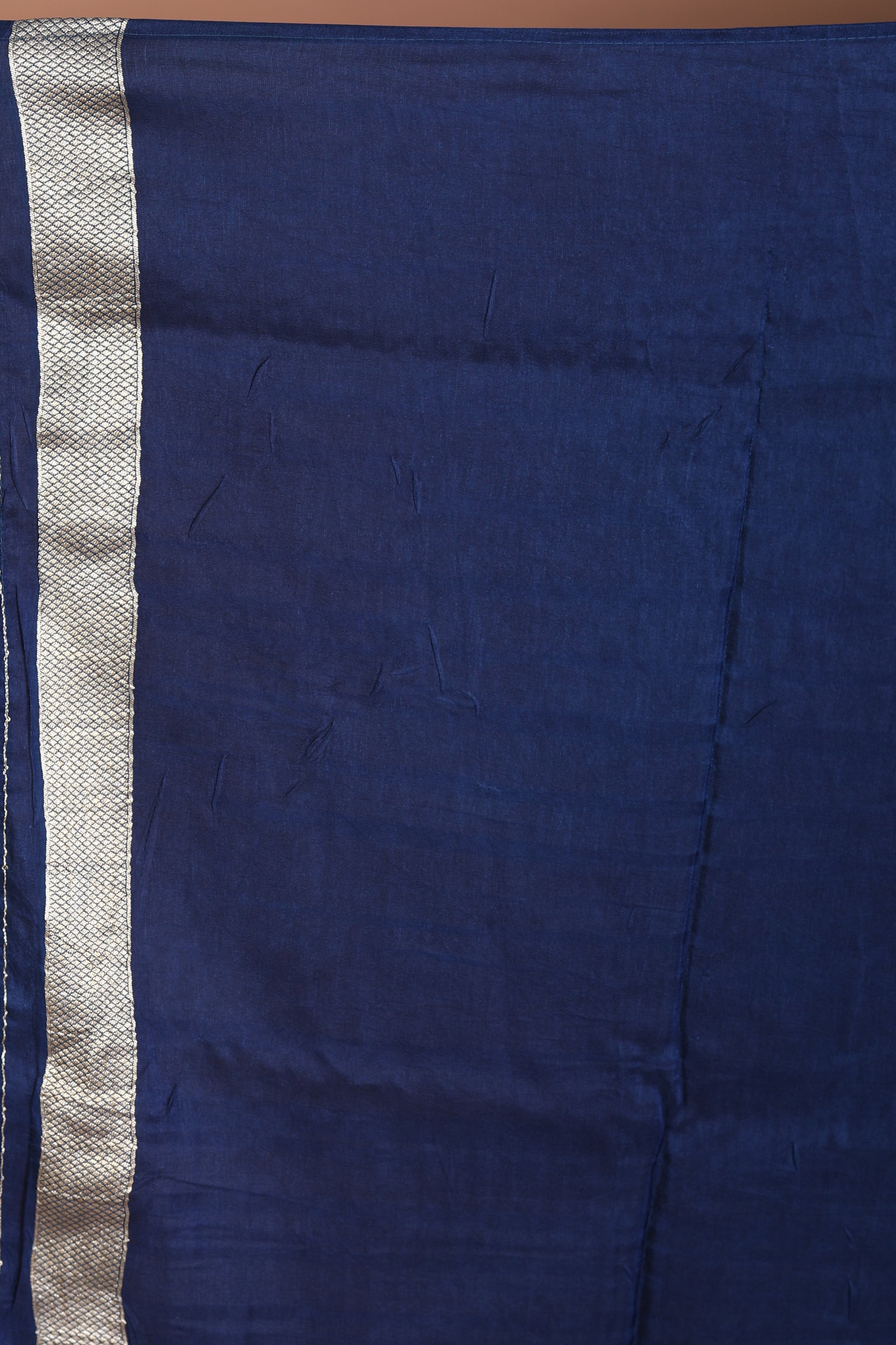 Sky Blue Blended Khaddi Saree - Keya Seth Exclusive