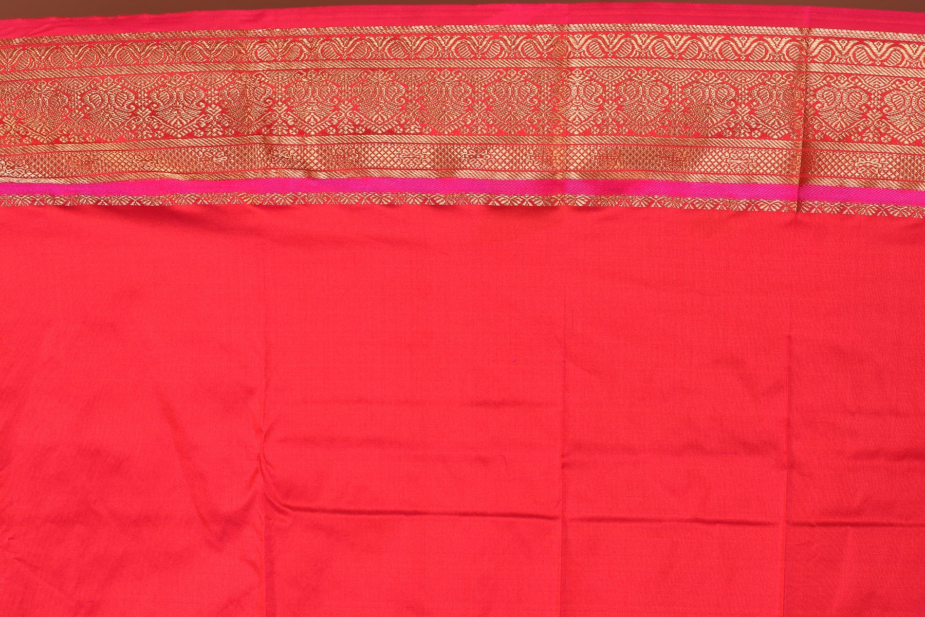 Yellow Blended Kanjivaram Silk Saree - Keya Seth Exclusive