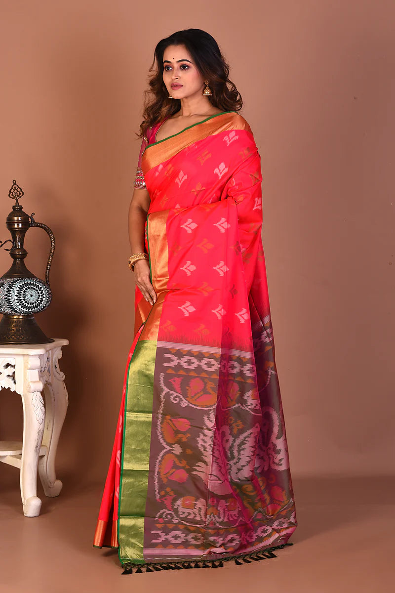 Rani Blended Bangalore Silk Saree - Keya Seth Exclusive