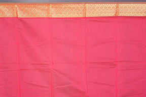 Red Blended Art Silk Saree with Blouse Piece - Keya Seth Exclusive