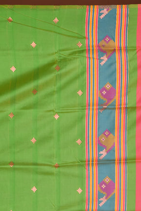 Peach Blended Bangalore Silk Saree - Keya Seth Exclusive