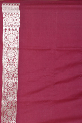 Wine Blended Uppada Silk Saree - Keya Seth Exclusive