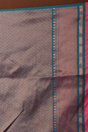 Pink Blended Tissue Saree - Keya Seth Exclusive
