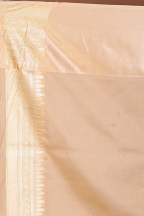 Maroon Semi Katan Saree - Keya Seth Exclusive