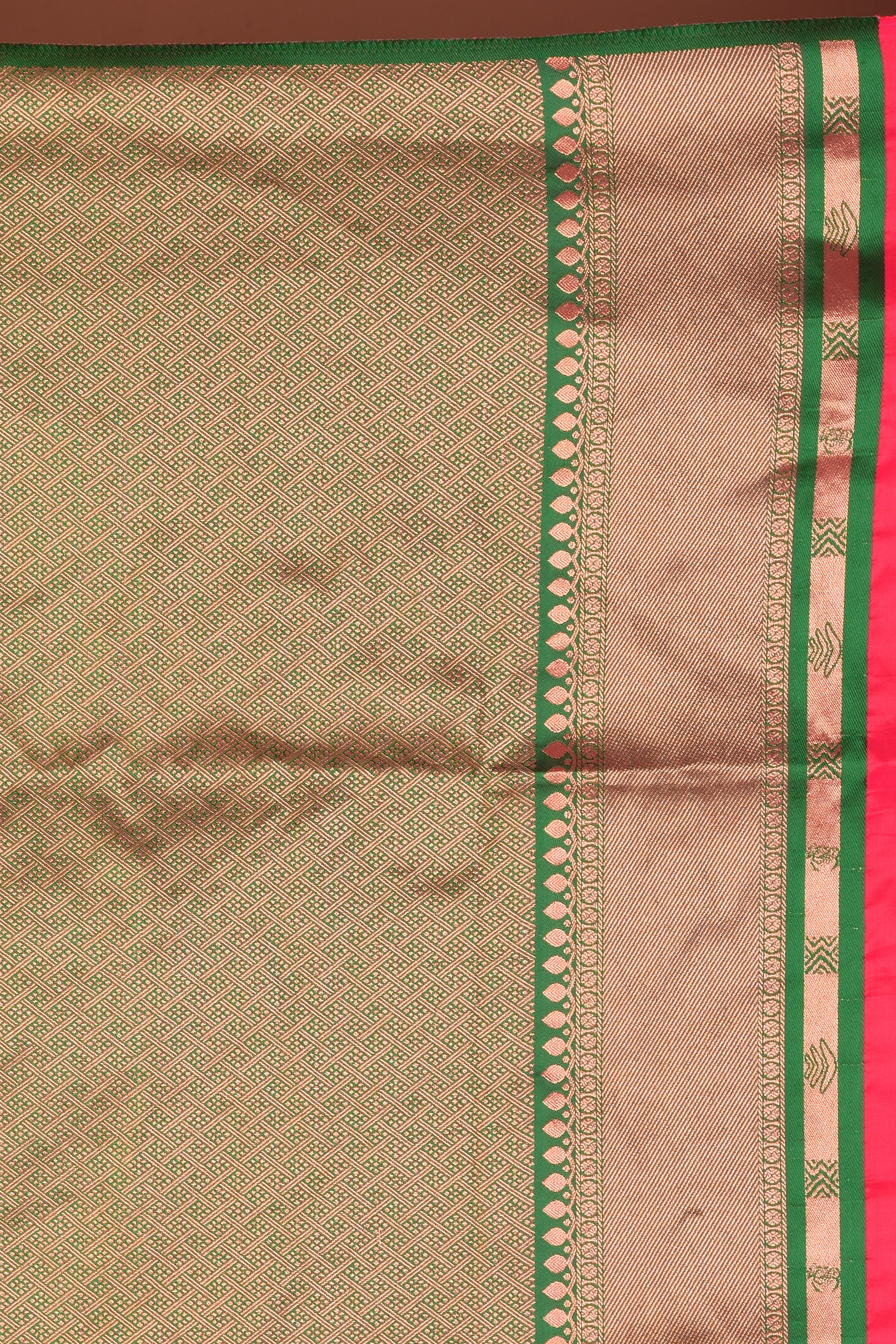 Pink Blended Tissue Saree - Keya Seth Exclusive
