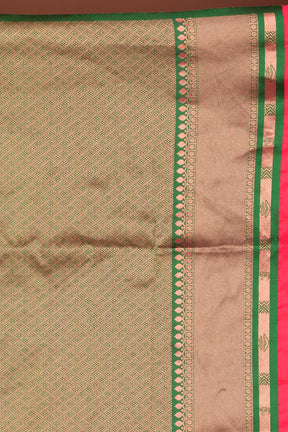 Pink Blended Tissue Saree - Keya Seth Exclusive