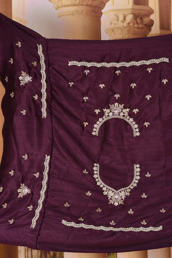 Lavender Jimmy Choo Saree - Keya Seth Exclusive