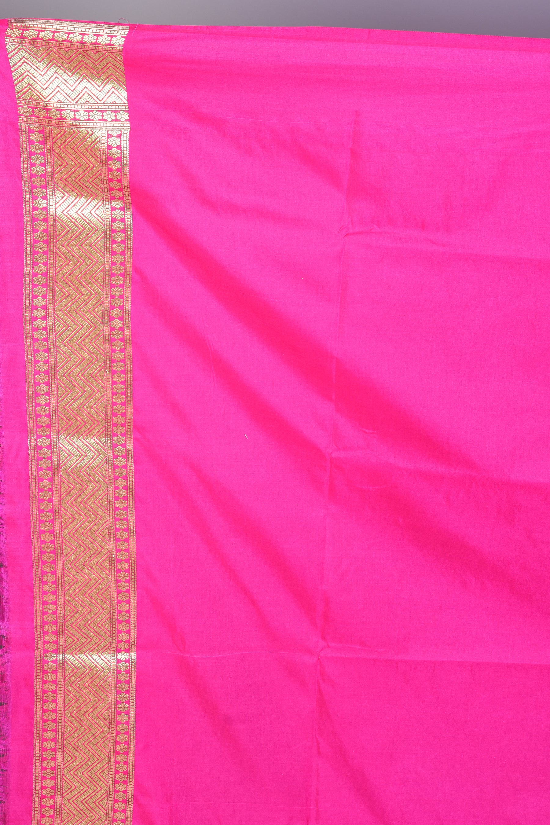 Pink Half & Half Banarasi Saree with Blouse Piece - Keya Seth Exclusive