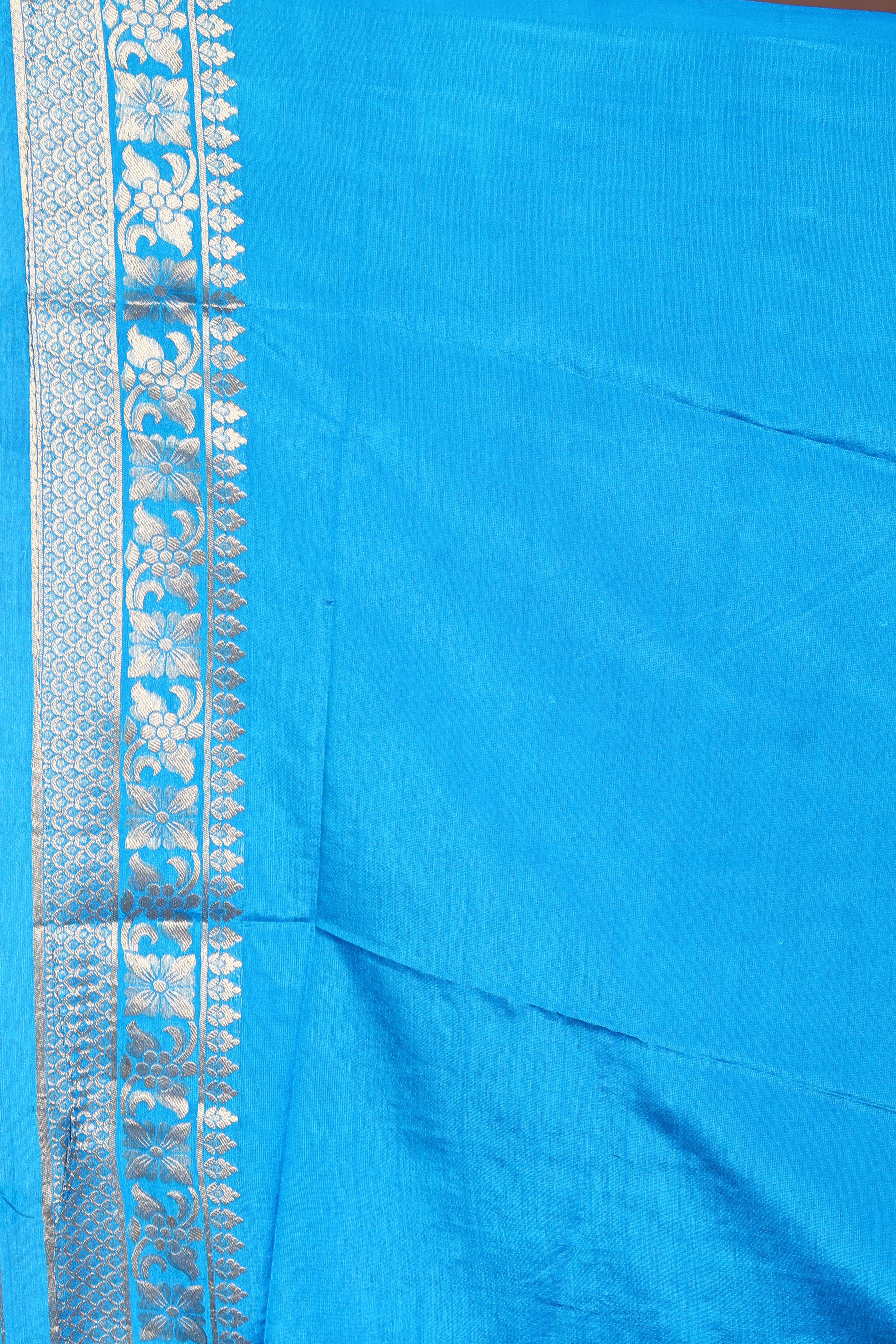 Rani Blended Dupion Silk Saree - Keya Seth Exclusive