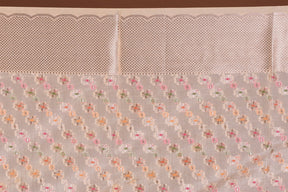 Offwhite Art Silk Saree - Keya Seth Exclusive