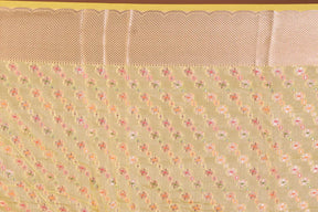 Lemon Yellow Art Silk Saree - Keya Seth Exclusive