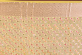 Lemon Yellow Art Silk Saree - Keya Seth Exclusive