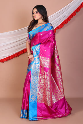 Rani Blended Mashru Silk Saree - Keya Seth Exclusive