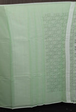 Load image into Gallery viewer, Pesta Green Soft Cotton Jamdani Saree - Keya Seth Exclusive