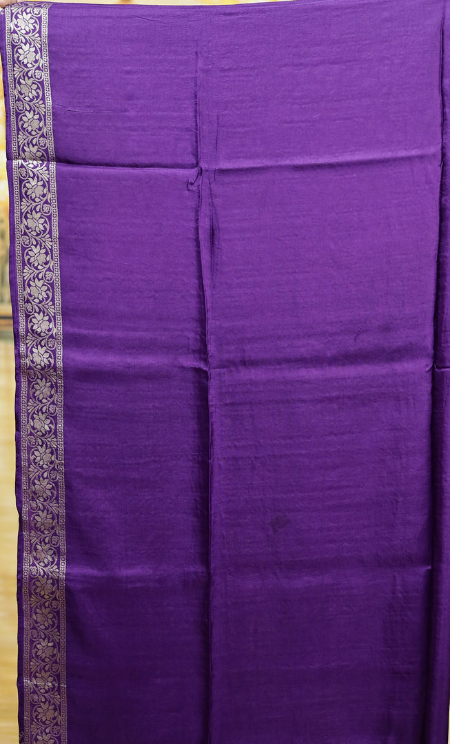 Purple Dola Silk Saree - Keya Seth Exclusive