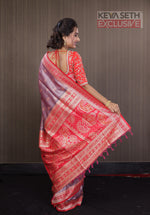 Load image into Gallery viewer, Lavender Bomkai Tussar Saree - Keya Seth Exclusive
