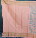 Load image into Gallery viewer, Soft Off-white and Peach Cotton Saree - Keya Seth Exclusive