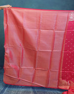 Load image into Gallery viewer, Pink Semi Katan Silk Saree - Keya Seth Exclusive