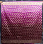 Load image into Gallery viewer, Magenta and Lavender Semi Katan Silk Saree - Keya Seth Exclusive