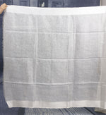 Load image into Gallery viewer, Silver Linen Handloom Saree - Keya Seth Exclusive
