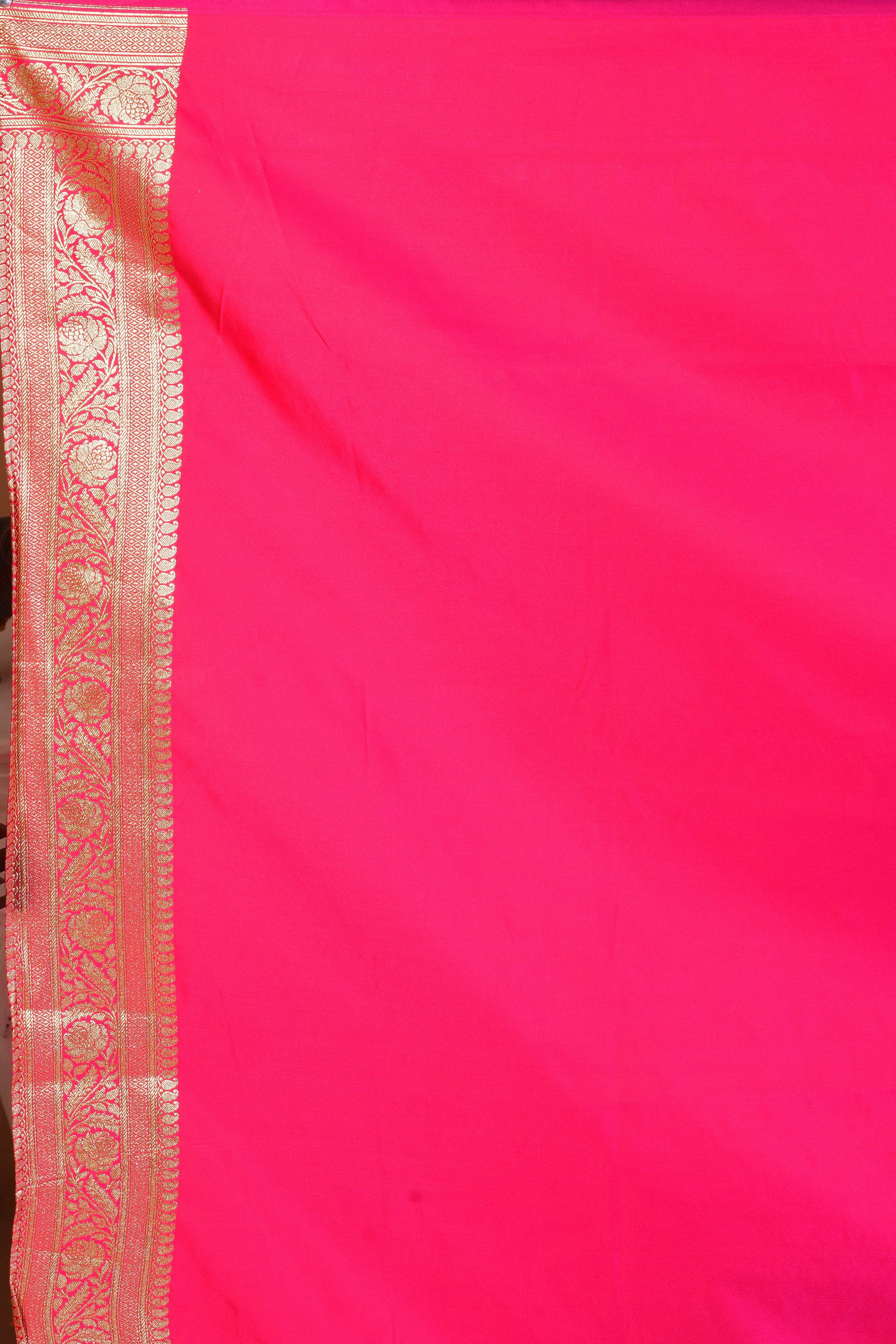 Deep Pink Banarasi Saree - Keya Seth Exclusive