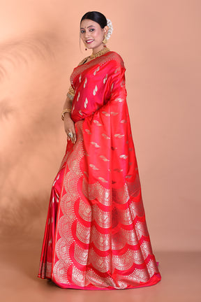 Stunning Pink Banarasi Saree - Keya Seth Exclusive