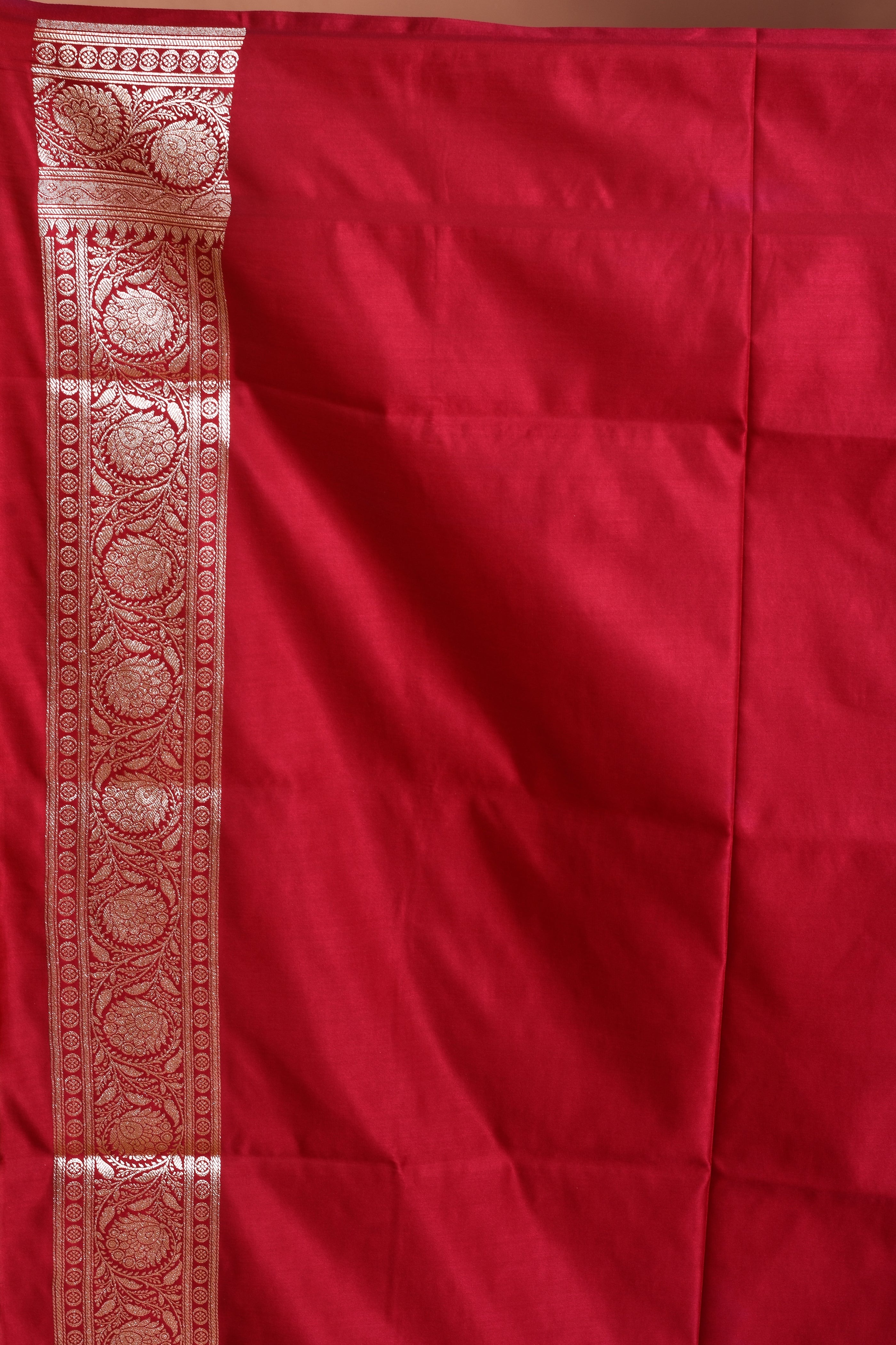 Elegant Maroon Banarasi Saree - Keya Seth Exclusive