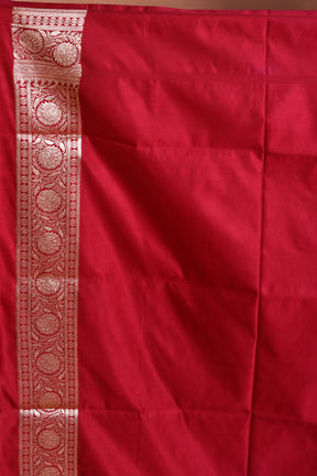 Elegant Maroon Banarasi Saree - Keya Seth Exclusive