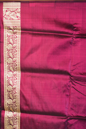 Deep Purple Banarasi Saree - Keya Seth Exclusive