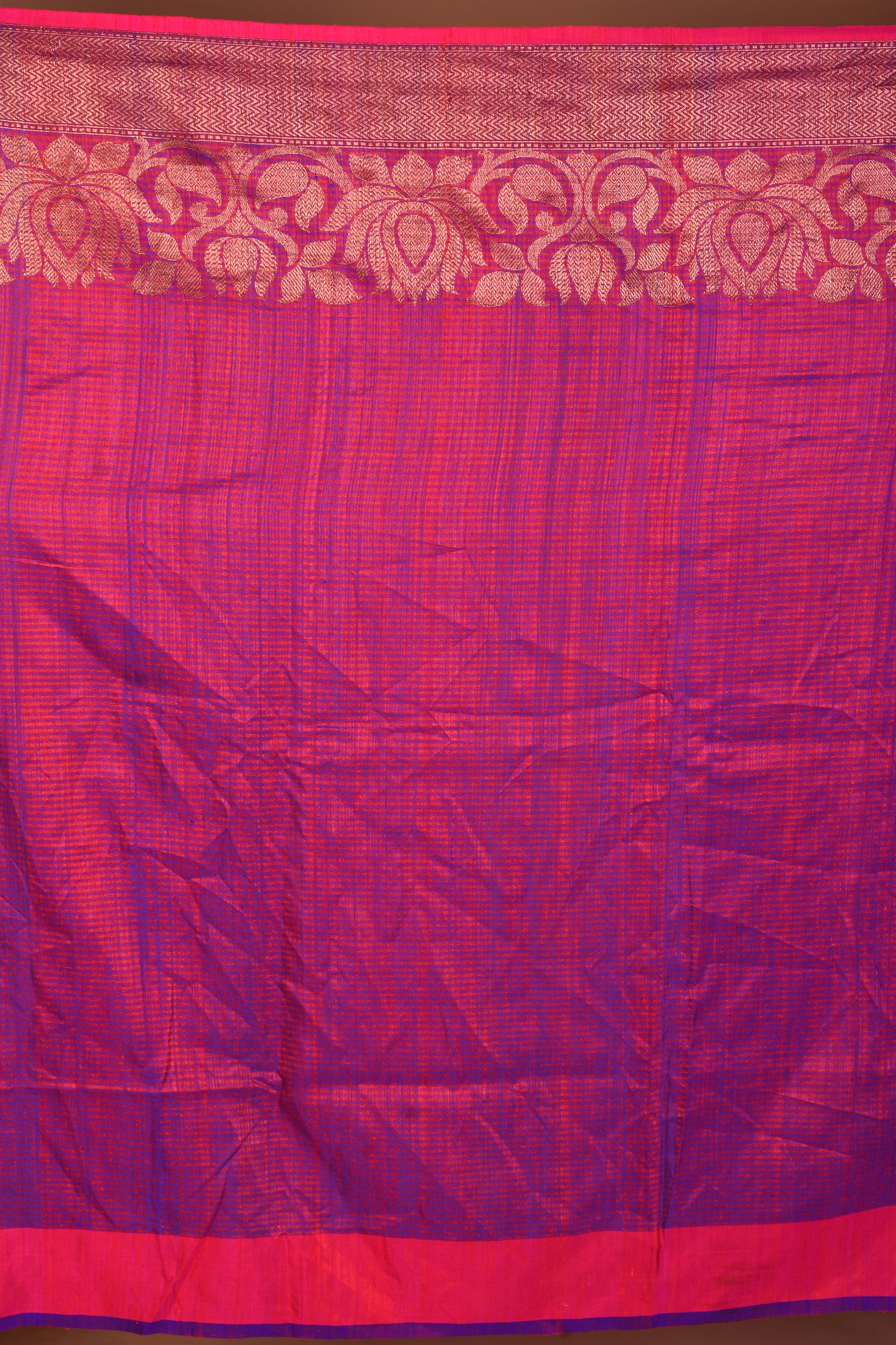 Orange Tussar Saree - Keya Seth Exclusive