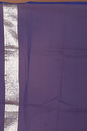 Navy Blue Tissue Banarasi Saree - Keya Seth Exclusive