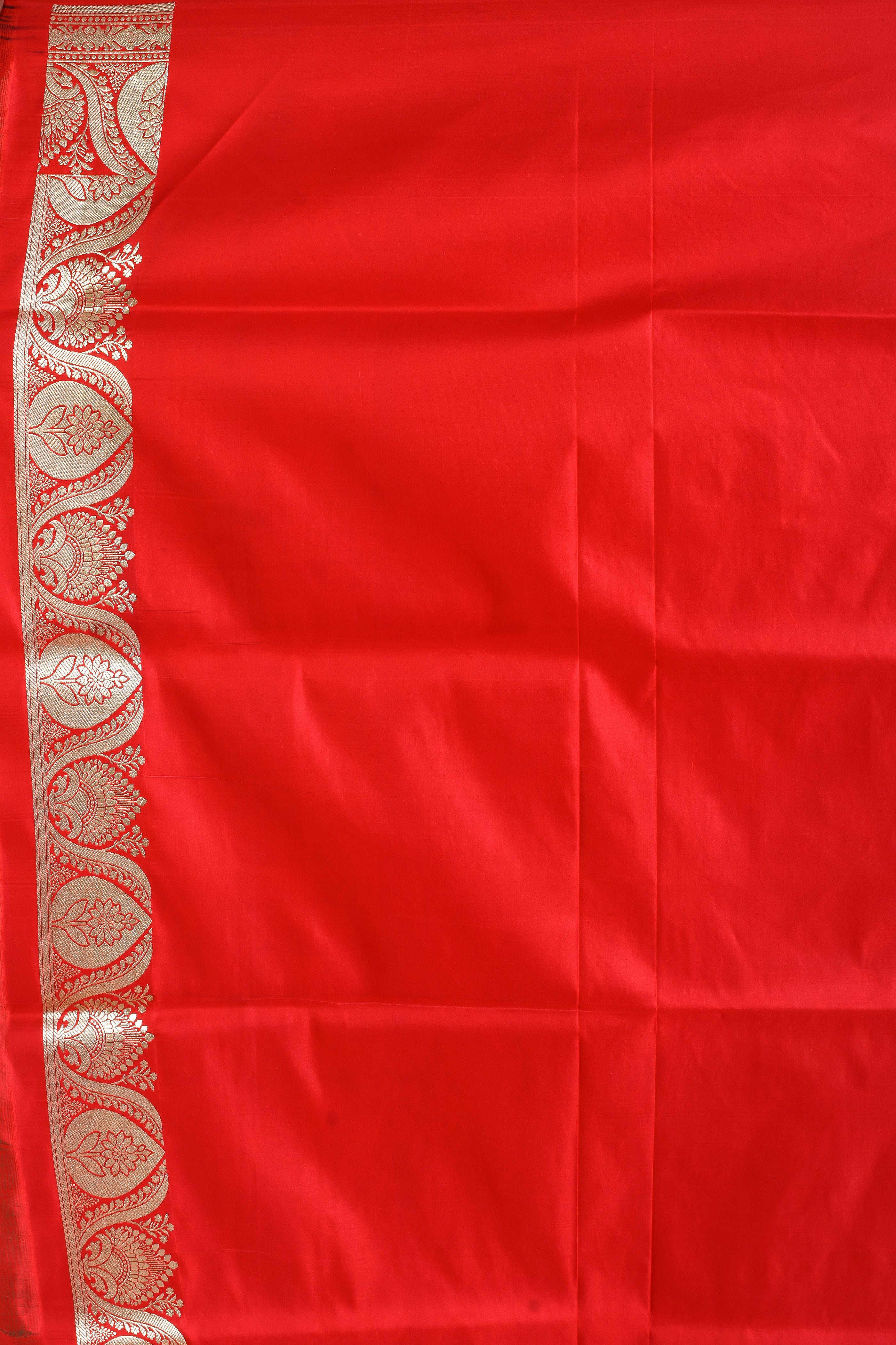 Elegant Red Banarasi Saree - Keya Seth Exclusive