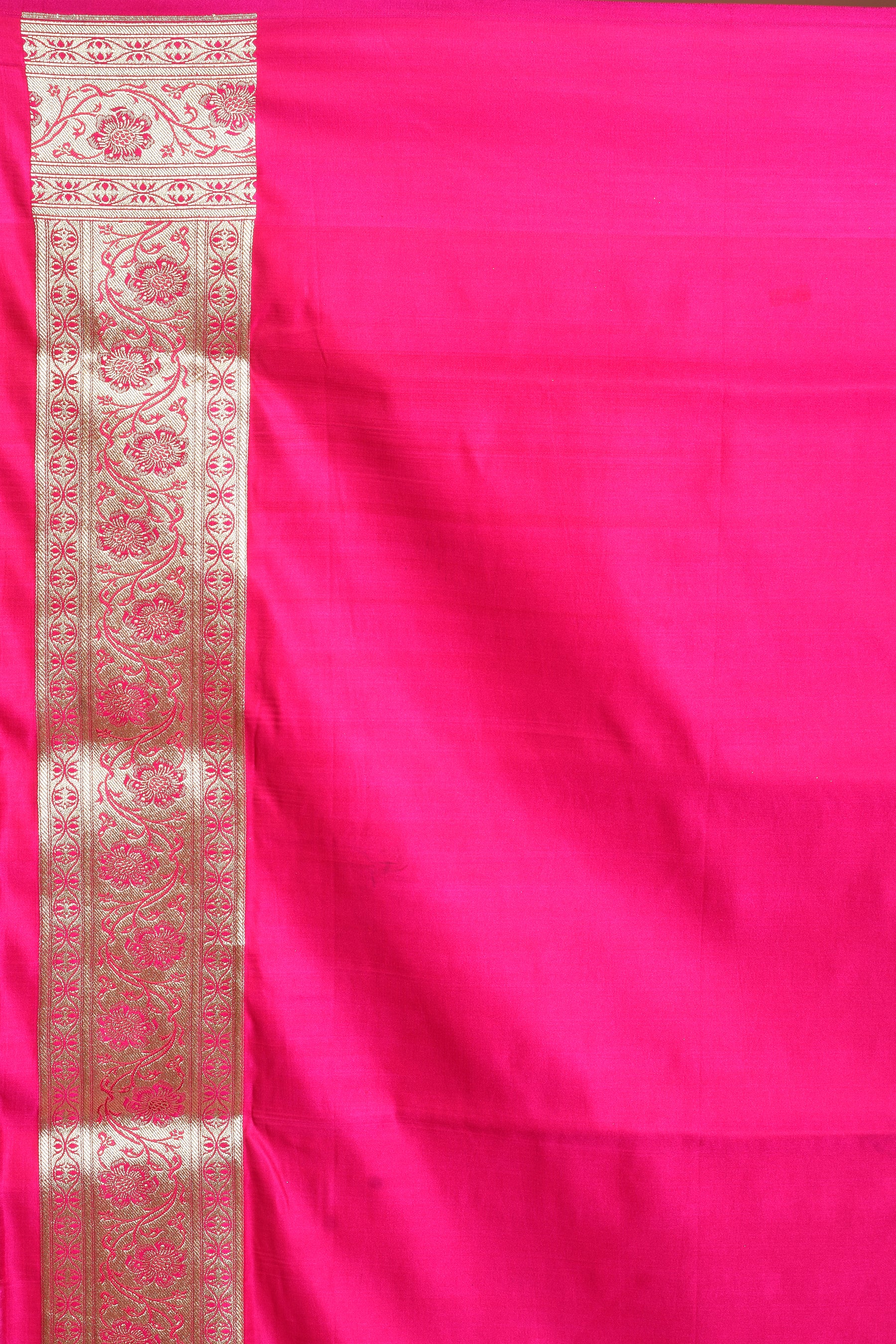 Orange and Pink Banarasi Saree - Keya Seth Exclusive