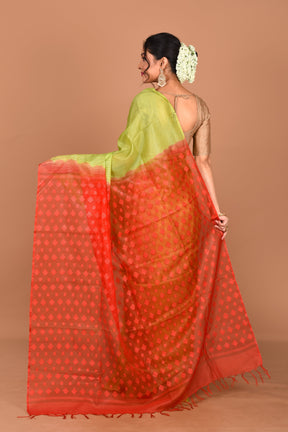 Green Kota Silk Saree - Keya Seth Exclusive