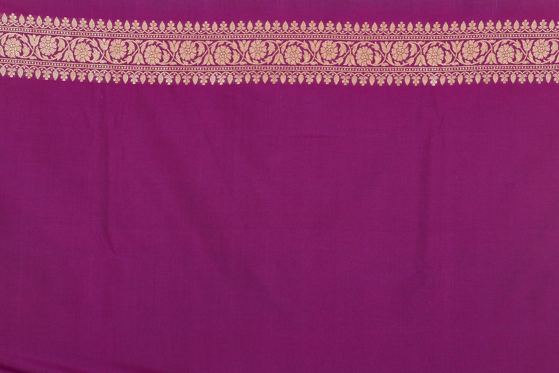 Purple Semi Katan Saree - Keya Seth Exclusive