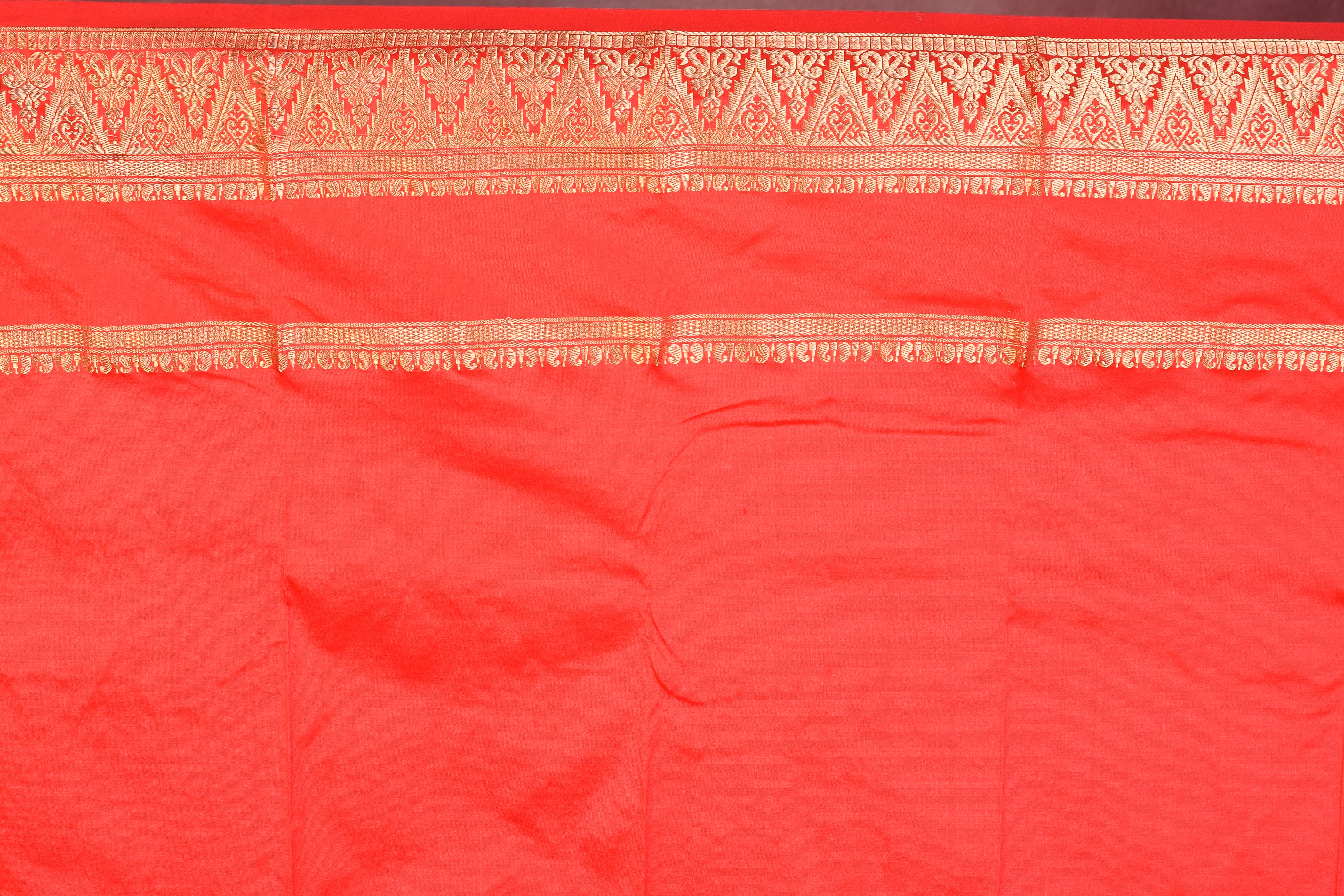 Parrot Green with Red Borders Pure Kanjivaram Saree - Keya Seth Exclusive