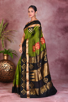 Green Pure Kanjivaram Saree - Keya Seth Exclusive